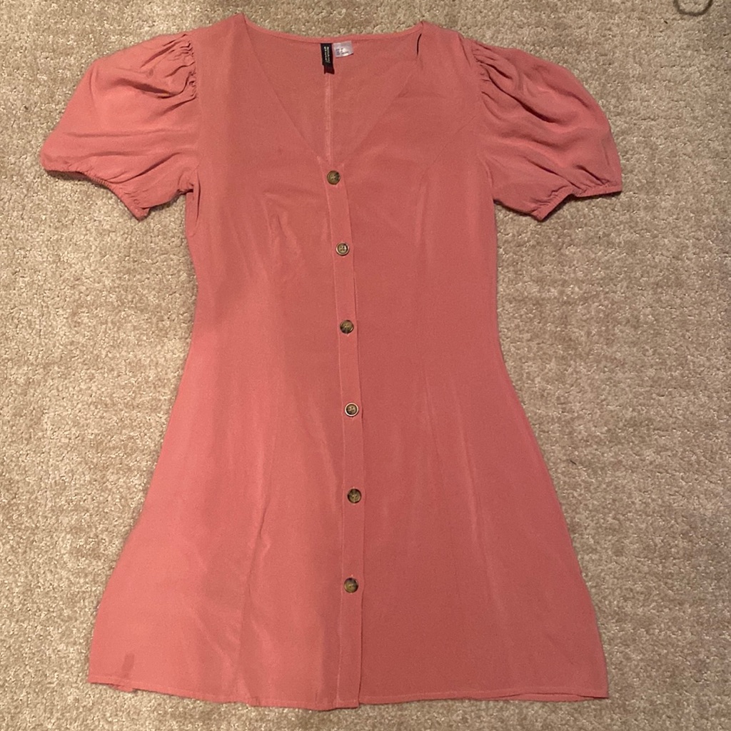 Rose Pink Mini Dress!